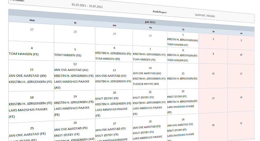 Feriekalender