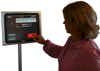 Touch terminal tidBANK