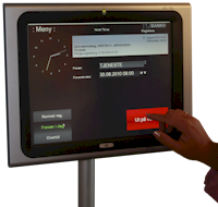 Touch terminal tidBANK